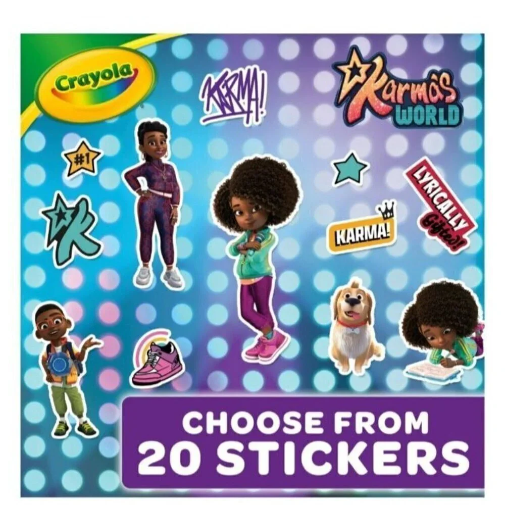 Crayola Karma’s World Coloring Book